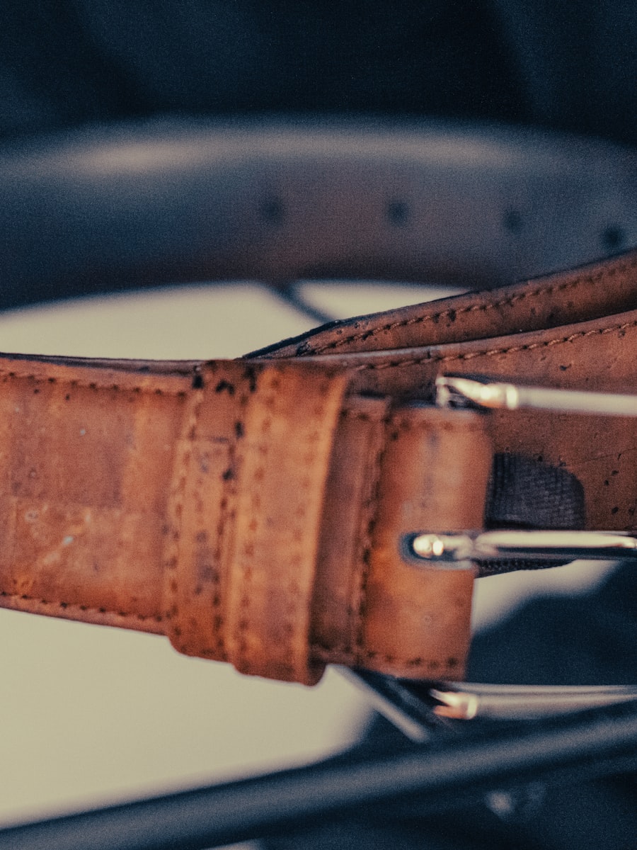 Slim Leather Belt